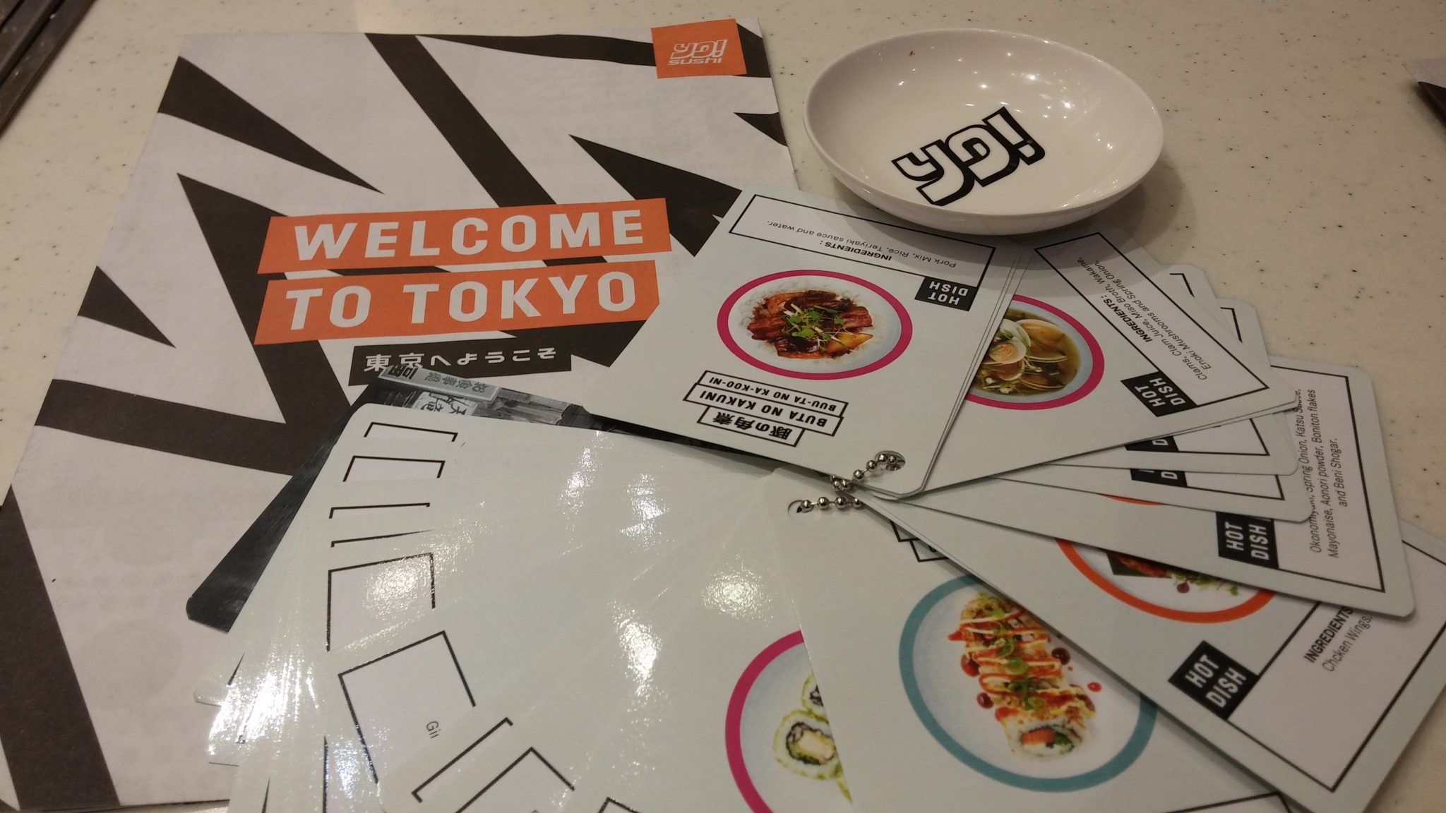 New menu launch: #ThisIsTokyo Yo! Sushi, Intu Derby