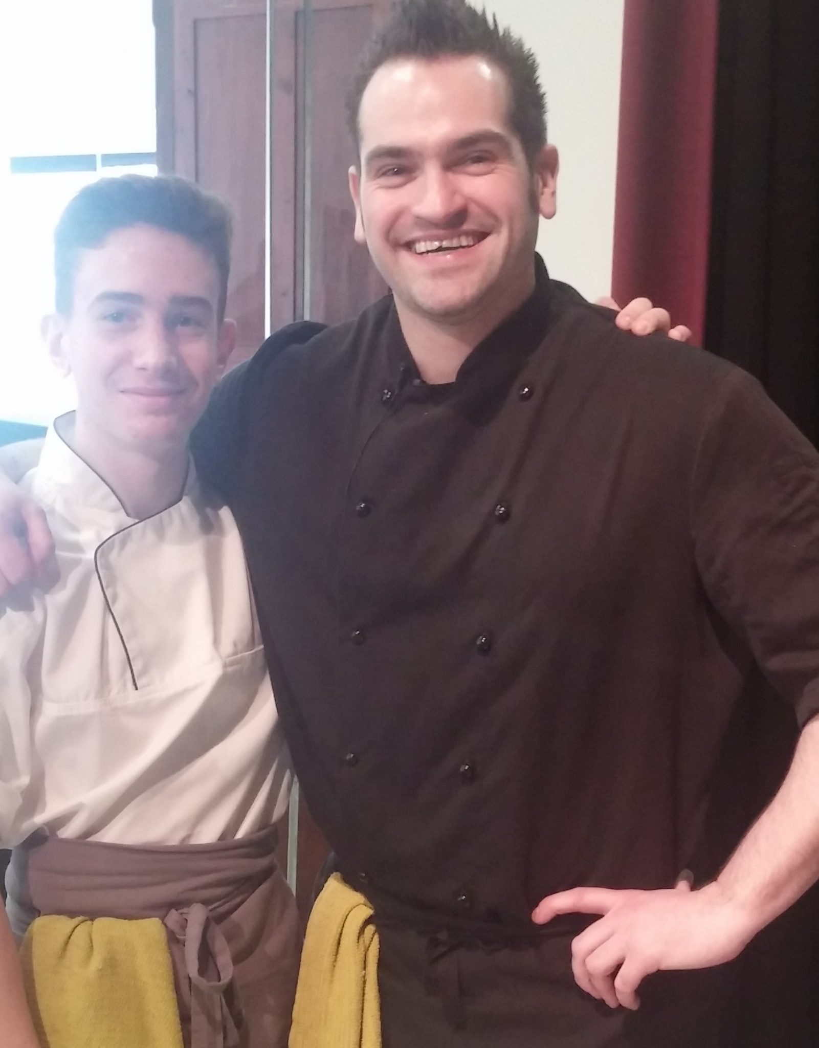 Head Chef Chris Parry and Tom