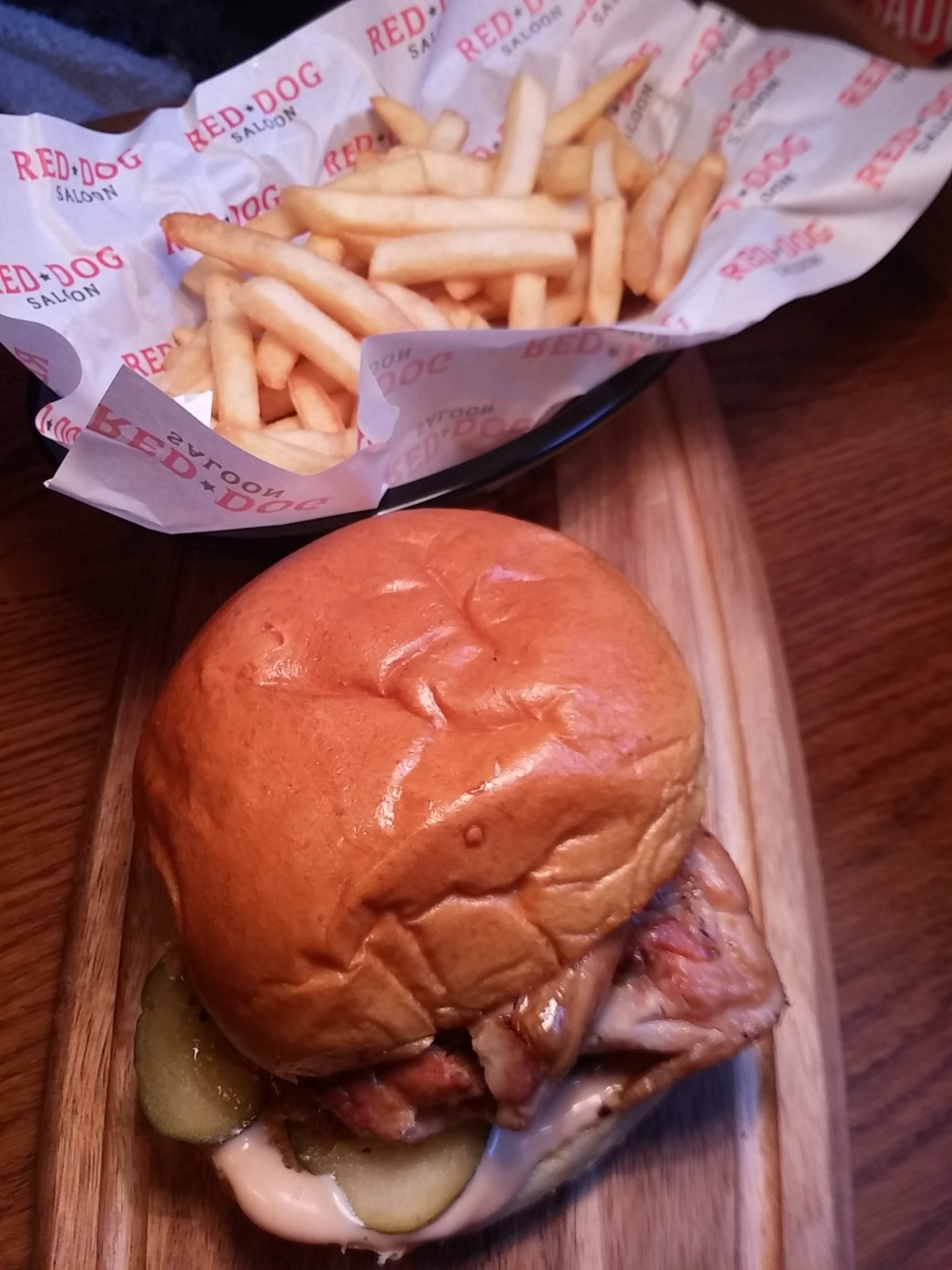 Chicken Bar-B-Q burger