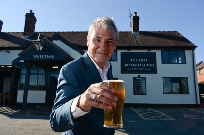 REAL ALE CONNOISSEUR NEIL MORRISSEY TAKES THE HELM AT THE OLD BRAMSHALL INN