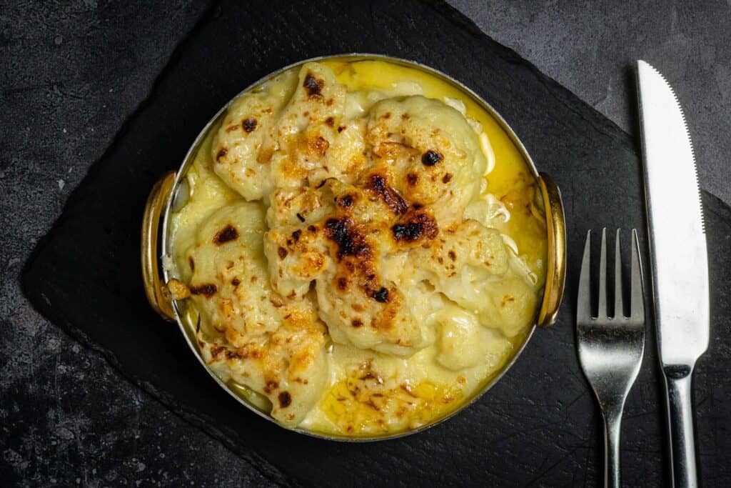 REVIEW: SAM’S CHOP SHOP MANCHESTER 2 Twice the Cheese Cauliflower Cheese from Sam's Chop House Manchester
