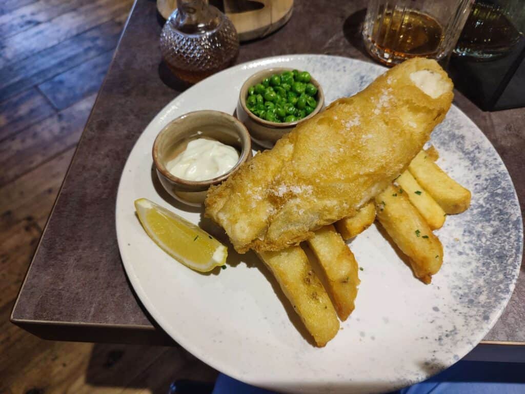 The Palfrey restaurant review: 'One of the best restaurants in the UK' and the only place in Derbyshire to stock Hampden Estate rum 4 Fish and chips at The Palfrey