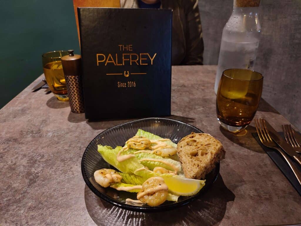 The Palfrey restaurant review: 'One of the best restaurants in the UK' and the only place in Derbyshire to stock Hampden Estate rum 2 Prawn cocktail at The Palfrey