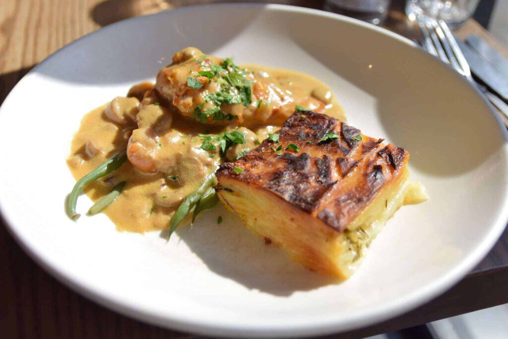 Bistrot Pierre's chicken Diane