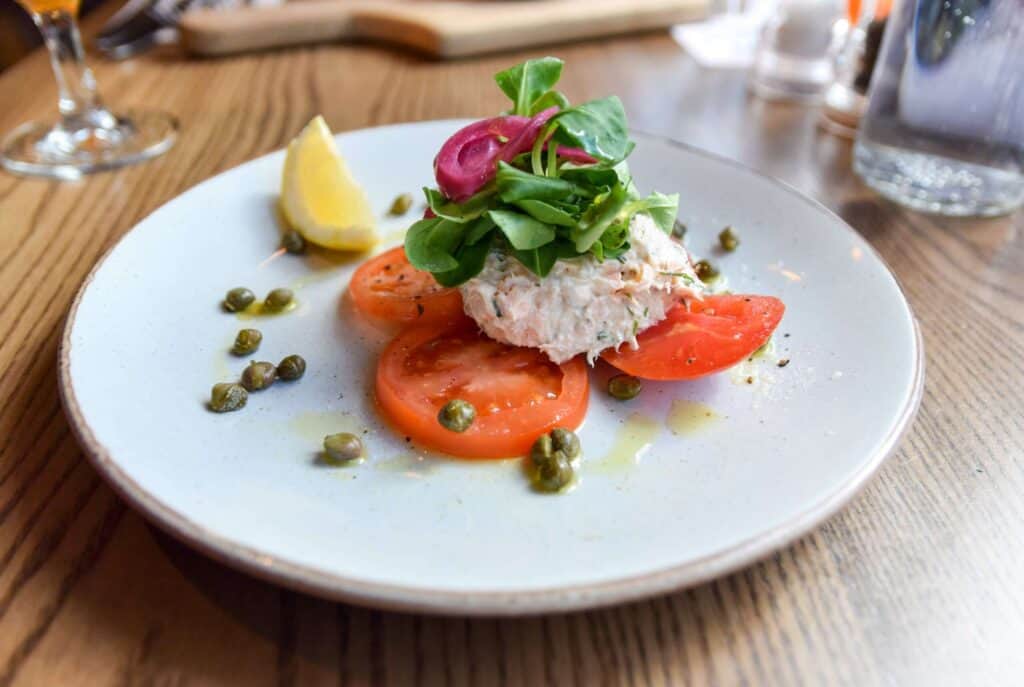 Bistrot Pierre smoked salmon