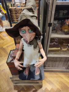 Dobby from Harry Potter at The Department of Magical Gifts