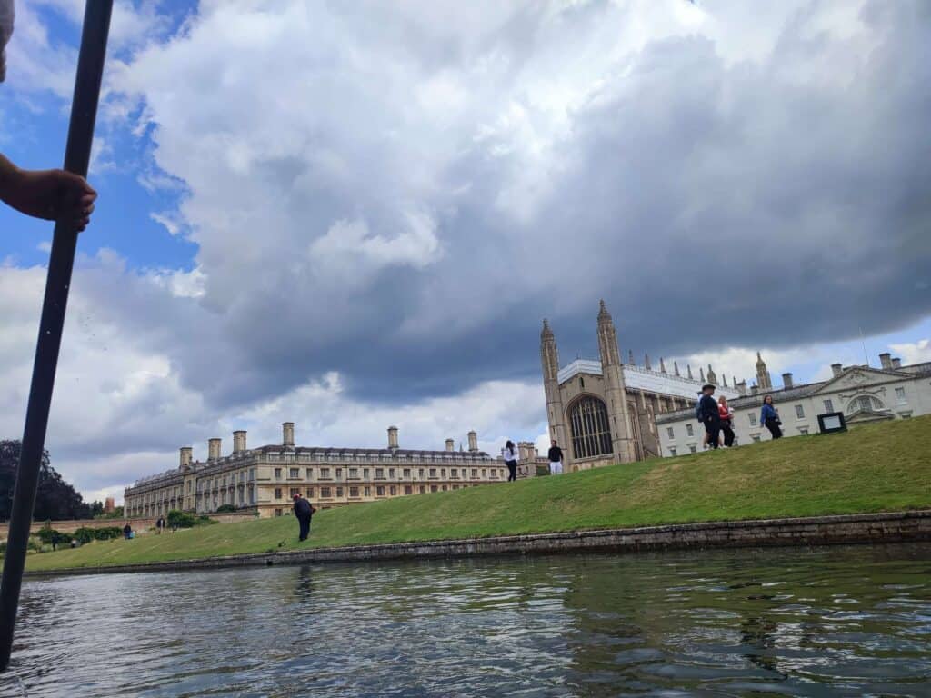 Punting on River Cam