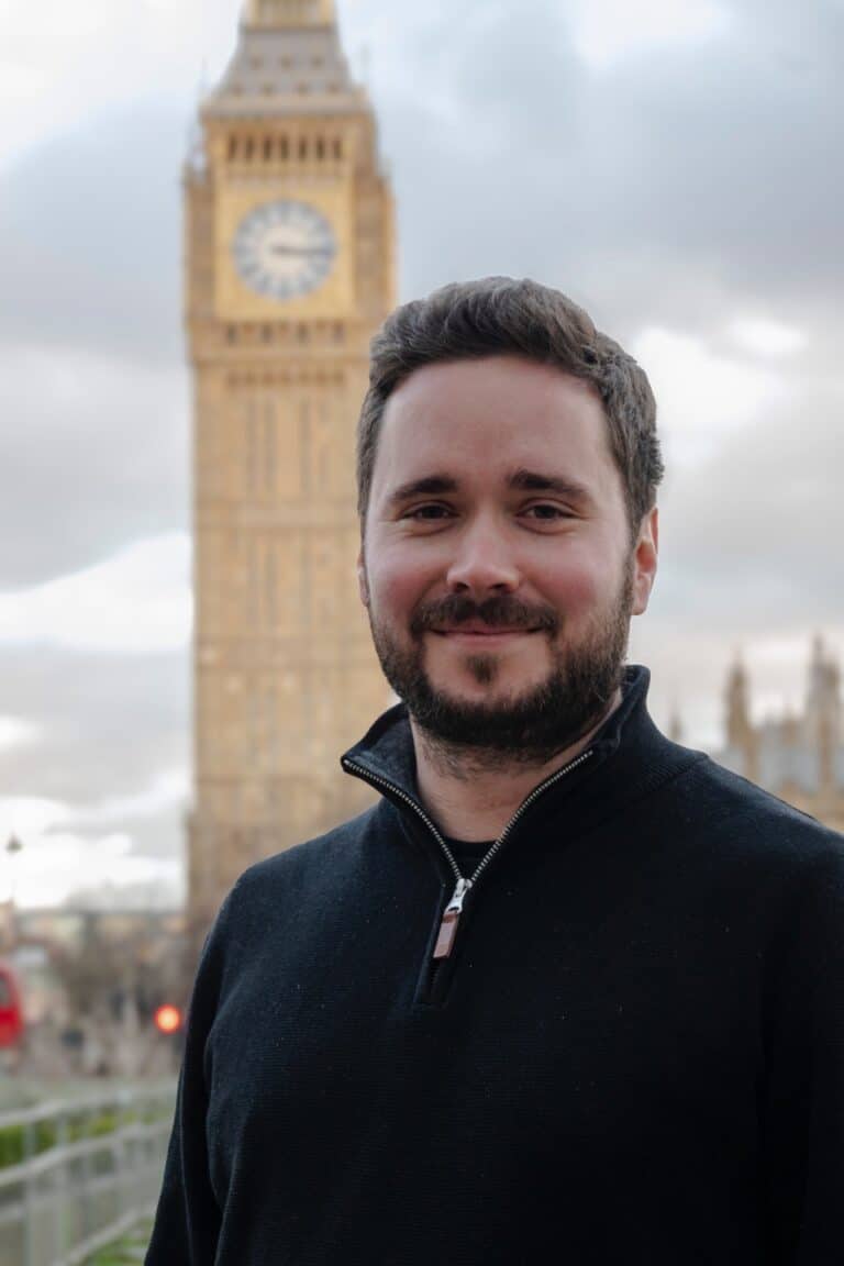 CAMRA Chairman, Ash Corbett Collins at Parliament