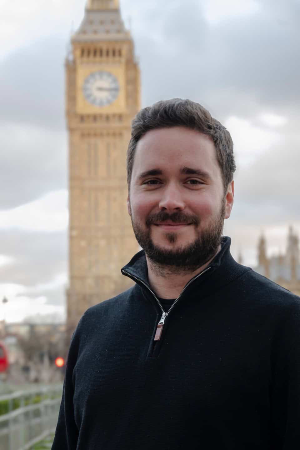 CAMRA Chairman, Ash Corbett Collins at Parliament